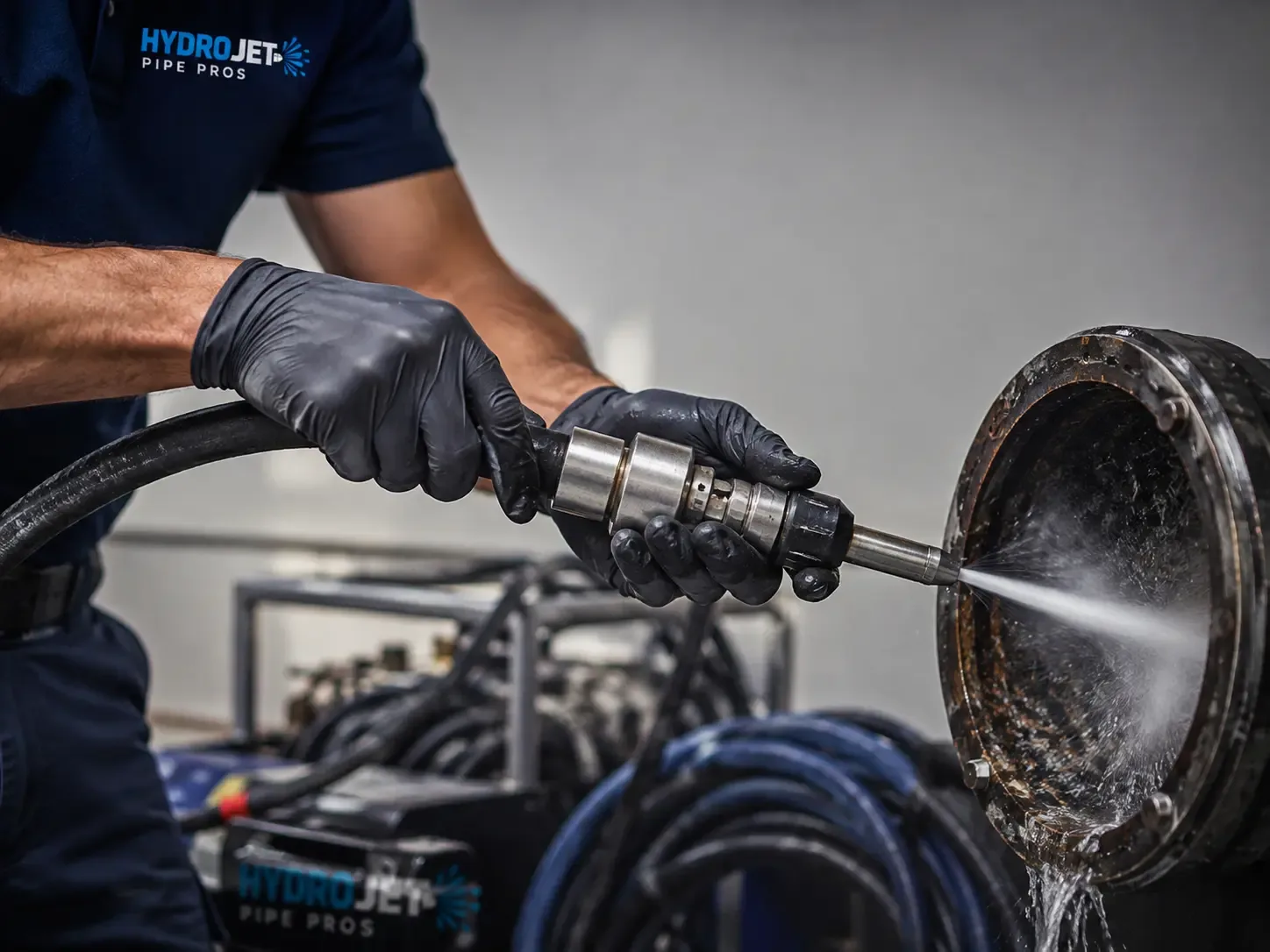 Hydro Jet Pipe Descaling in Twelve Mile, IN